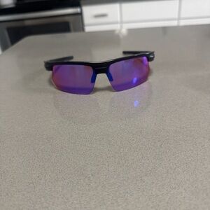 Oakley Black and Purple Sunglasses